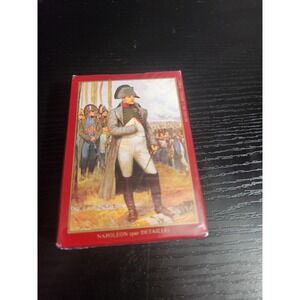 New Napoleon 1er Playing Cards Dusserre Paris 54 Card Deck Made in France vtg